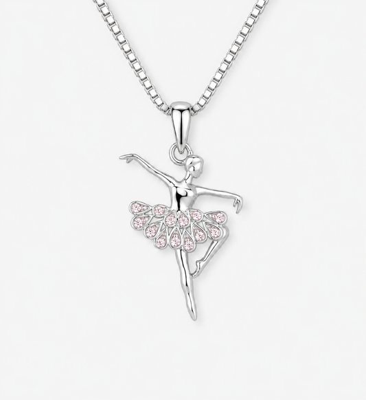 Ballerina with Pink Sparkle