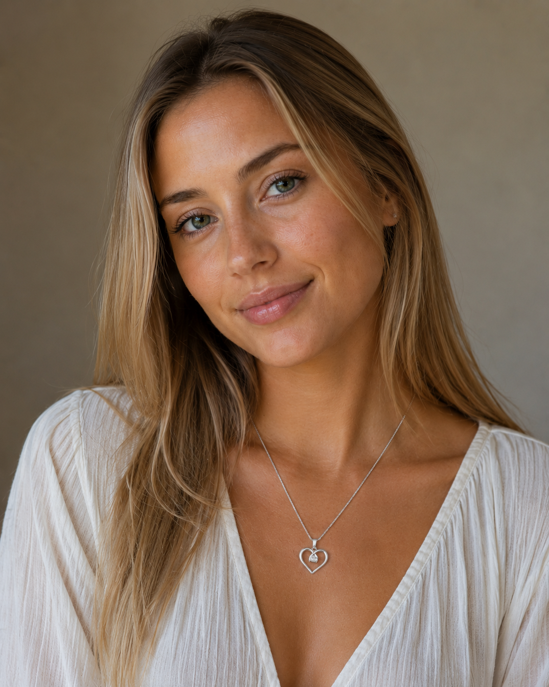 Elegant Heart With sparkle