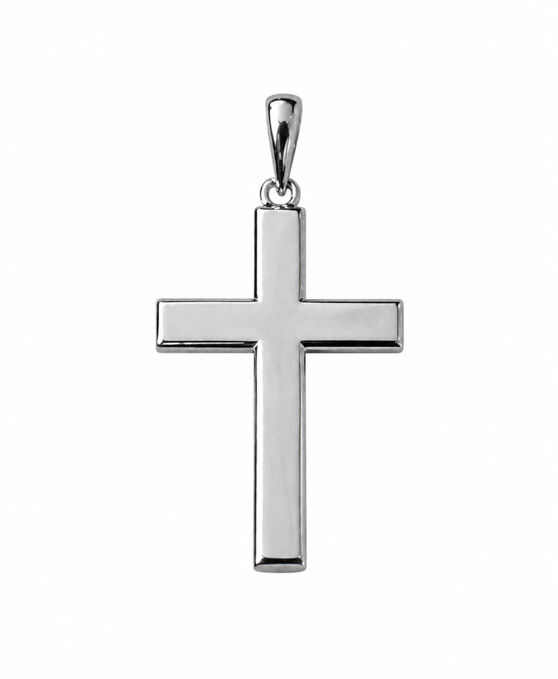 Classic Polished Cross Pendant