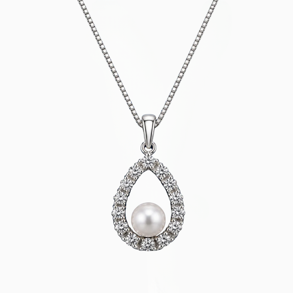 Beaucraft Aurora Teardrop Pearl Pendant