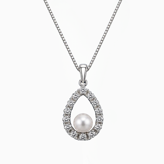 Beaucraft Aurora Teardrop Pearl Pendant