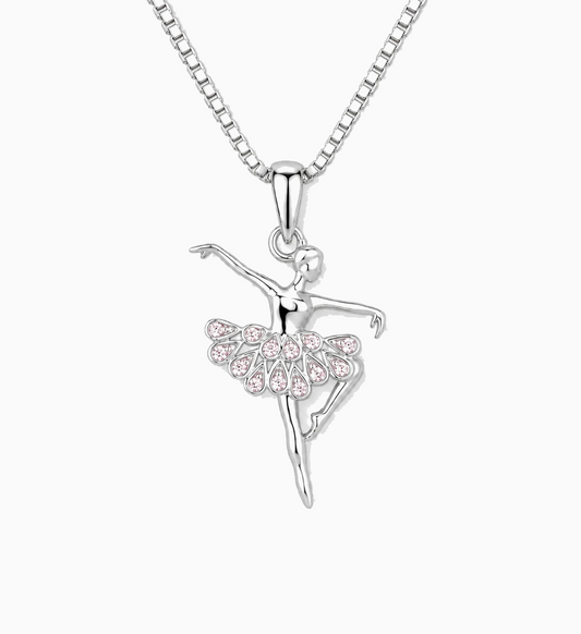 Ballerina with Pink Sparkle