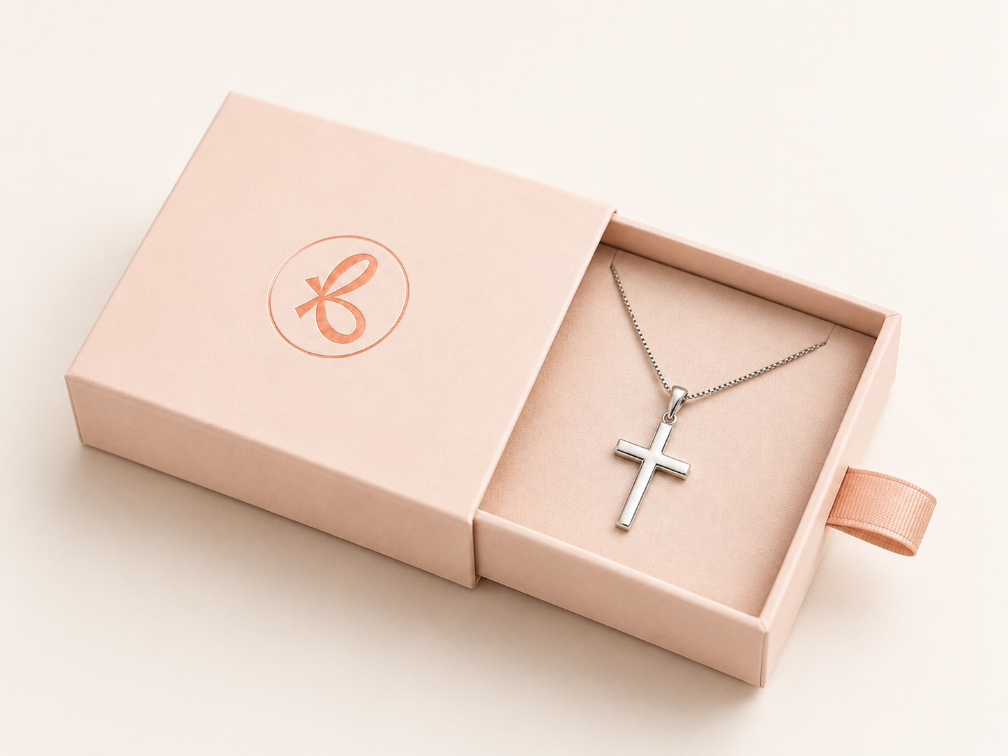 Classic Polished Sterling Silver Cross