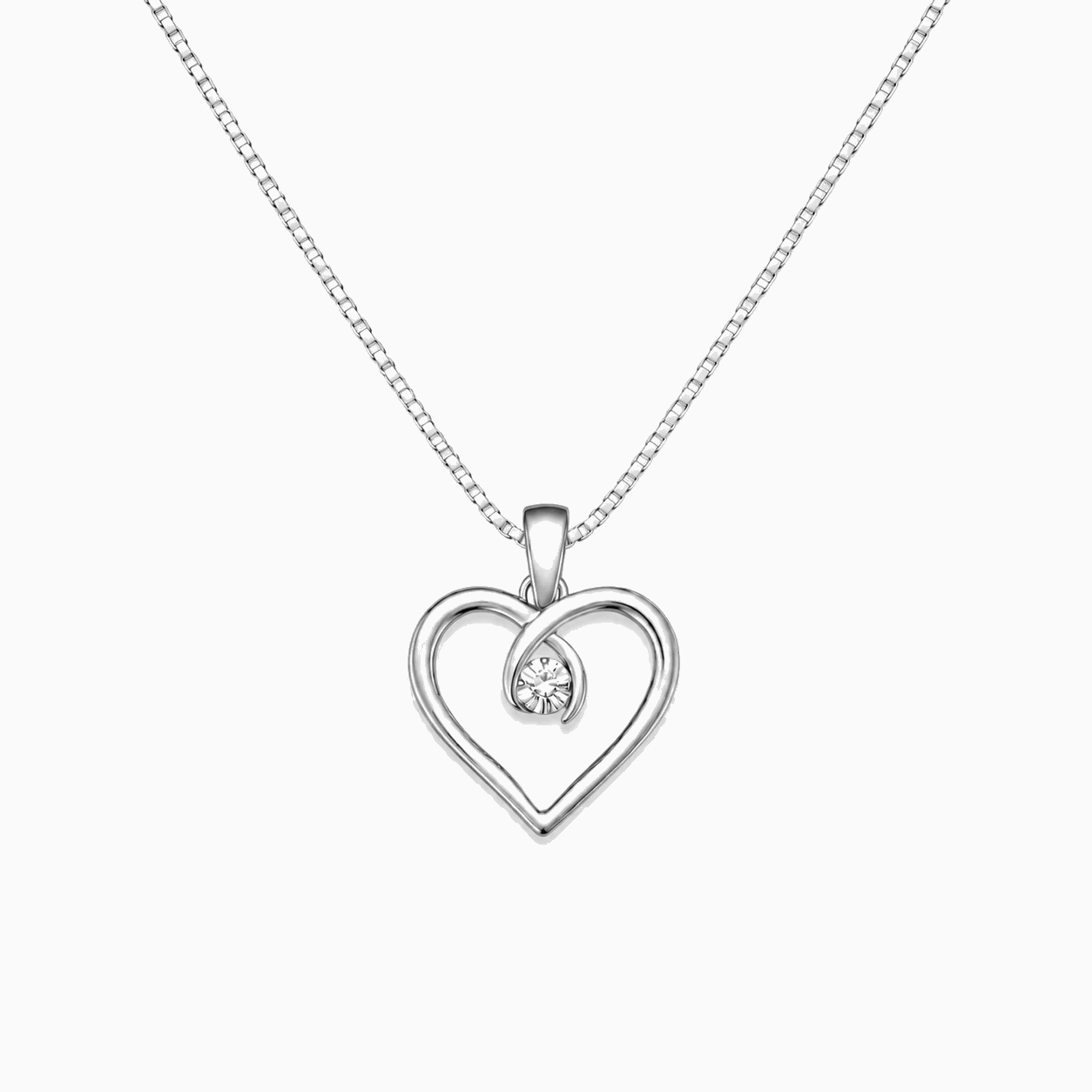 Elegant Heart With sparkle