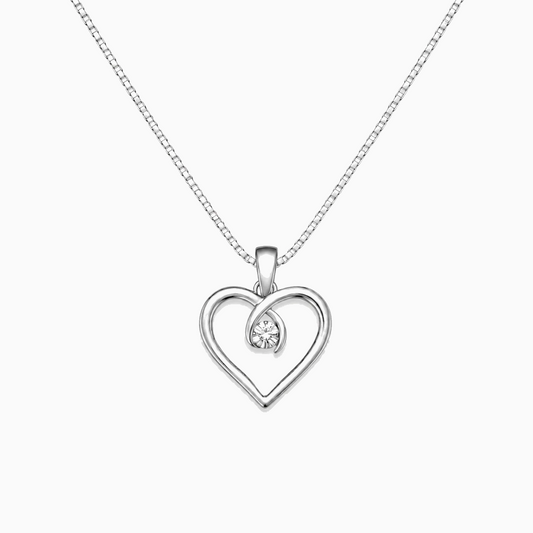 Elegant Heart With sparkle